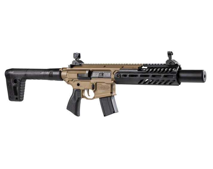 Subfusil Sig Sauer MCX CANEBRAKE  FDE Co2 - 4,5 Balines
