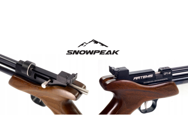 Pistola Zasdar CP1 Co2  multi-tiro empuñadura madera picada cal. 4,5 mm Balines 2