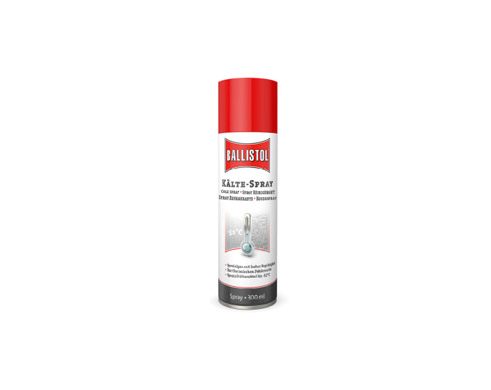 Spray congelador Ballistol  para temperaturas de hasta -52° C o -125° F. 300 ml