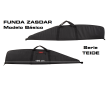 Funda textil Zasdar arma larga modelo Básico color negro. TEIDE 126 cm.