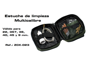 Kit de Limpieza Zasdar para pistolas y rifles 2