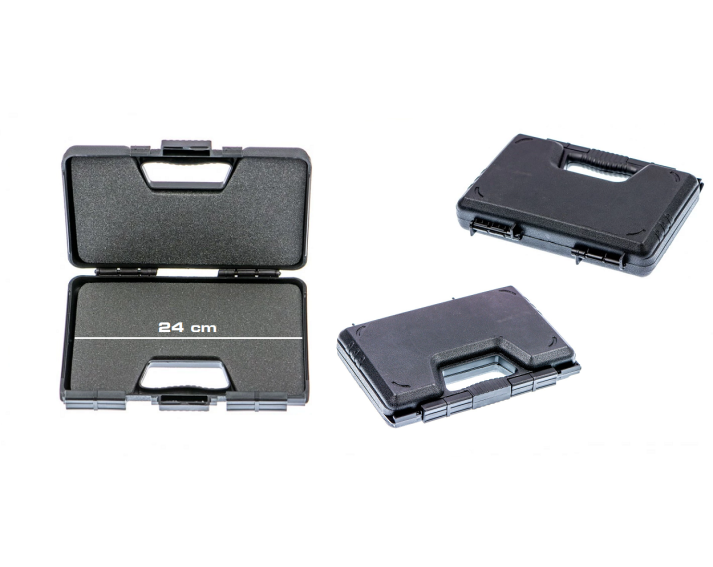 Maletin arma corta ZASDAR Mod. 9024 - 240x160x40 mm - Negro