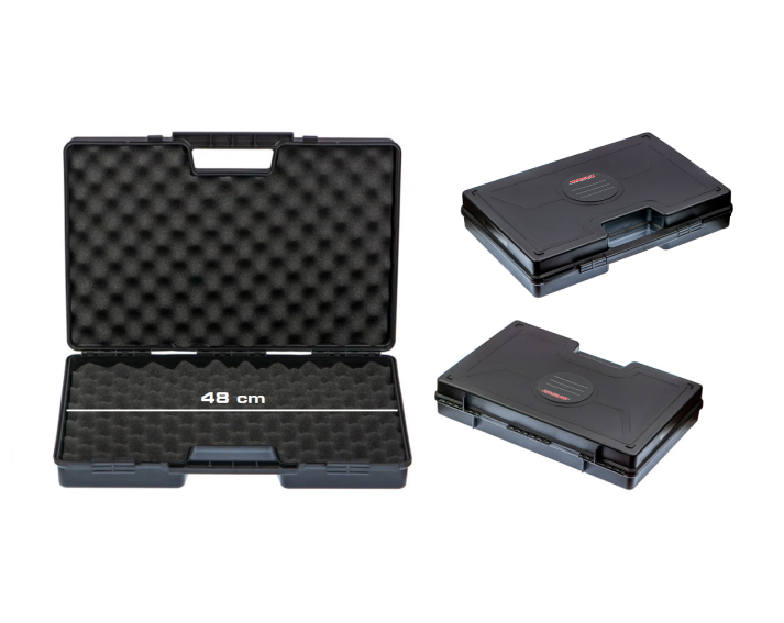 Maletin arma corta ZASDAR Mod. 9048 - 480x320x80 mm - Negro