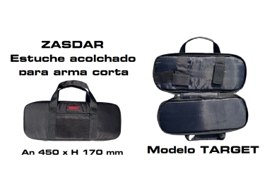 Funda / Estuche acolchado Zasdar. Grande An450 x H170 mm. TARGET. 2
