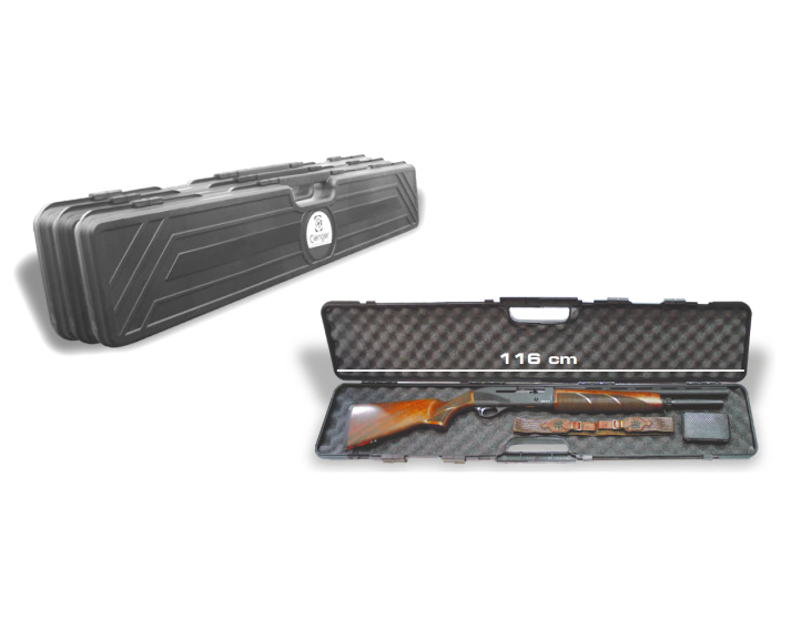 Maletin arma larga ZASDAR Mod. 1116 - 1116x200x70 mm - Negro