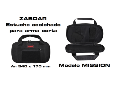 Funda / Estuche acolchado Zasdar. Pequeño An340 x H170 mm. MISSION. 2