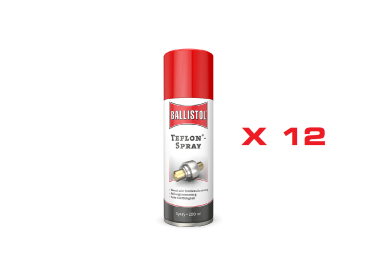 Spray Teflon Ballistol - 200 ml en caja de 12 uds.