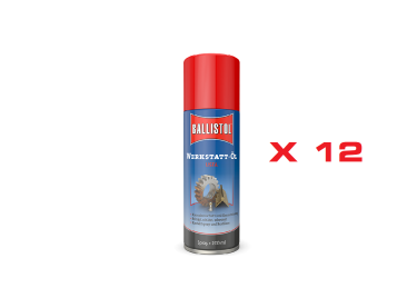 Aceite Usta Spray 200 ml de Ballistol en caja de 12 uds.