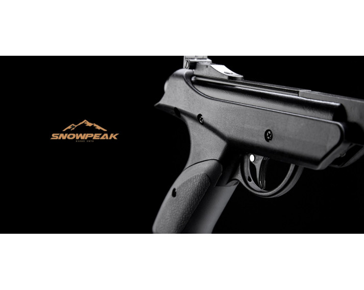 Pistola Snowpeak - Zasdar SP500 muelle cal. 5,5 mm. Balines