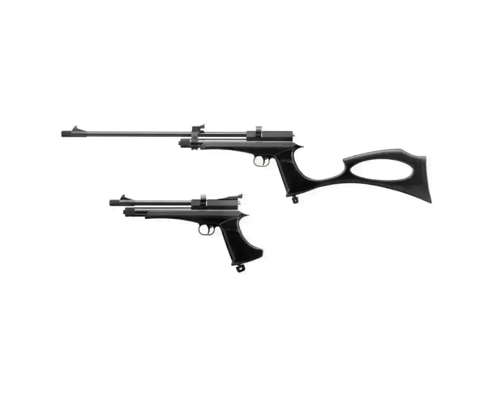 Kit Pistola y Carabina Snowpeak - Zasdar CP2 de CO2. Multi-tiro cal. 4,5 mm. Balines.