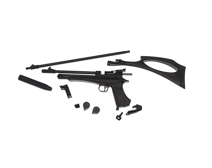 Kit Pistola y Carabina Snowpeak - Zasdar CP2 de CO2. Multi-tiro cal. 4,5 mm. Balines.