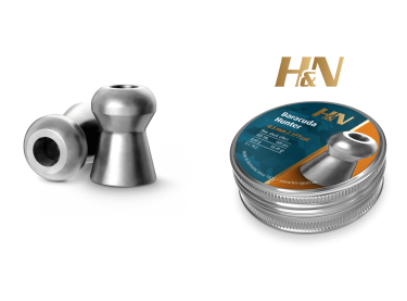 Balines H&N Barracuda Hunter cal. 4,50 mm. Lata 400 uds. de 0,68 g.