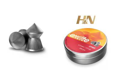 Balines H&N Excite Spike cal. 4,50 mm. Lata 400 uds. de 0,56 g.