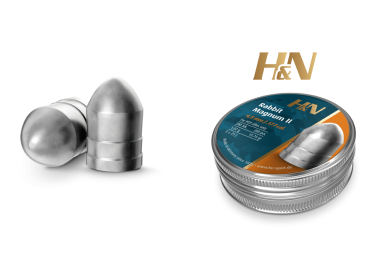 Balines H&N Rabbit Magnum II cal. 4,50 mm. Lata 200 uds. de 1,02 g.