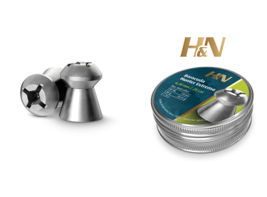 Balines H&N Barracuda Hunter Extreme cal. 6,35 mm. Lata 150 uds. de 1,83 g.