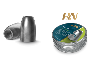 Balines H&N Slug HP cal. 6'32 mm /.249" - Lata de 120 balines de 1'94 g.