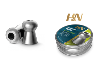 Balines H&N Barracuda Hunter cal. 6,35 mm. Lata 150 uds. de 1,78 g.