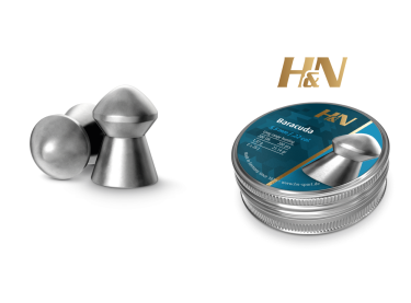 Balines H&N Barracuda cal. 5,50 mm. Lata 200 uds. de 1,37 g.