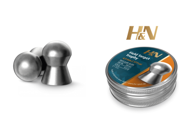 Balines H&N Field Target Trophy cal. 4,50 mm. Lata 500 uds. de 0,56 g.