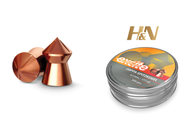 Balines H&N Excite Coppa-Spitzkugel cal. 4,50 mm. Lata 500 uds. de 0,49 g.