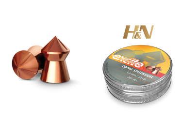 Balines H&N Excite Coppa-Spitzkugel cal. 5,50 mm. Lata 200 uds. de 1,04 g.