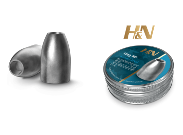 Balines H&N Slug HP cal. 5'51 mm /.217" - Lata de 200 balines de 1'49 g.