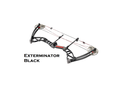 Arco Poleas Exterminator Negro 17-31" 15-70 lbs.