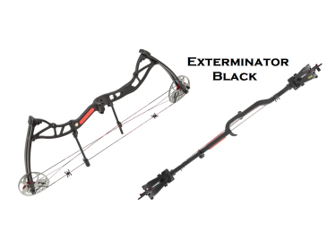 Arco Poleas Exterminator Negro 17-31" 15-70 lbs. 2