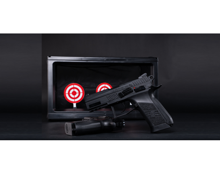 Pistola CZ 75 P-07 DUTY Blowback  - 4,5 mm Co2 Bbs Acero