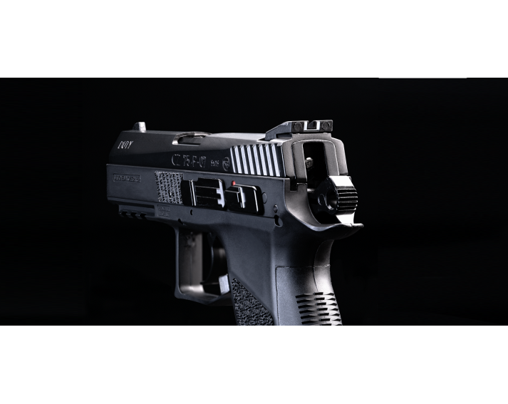 Pistola CZ 75 P-07 DUTY Blowback  - 4,5 mm Co2 Bbs Acero