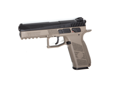 Pistola CZ P-09 Duty FDE Duotone Blowback - 4,5 mm Co2 Balines 2
