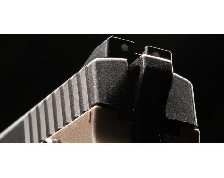 Pistola CZ P-09 Duty FDE Duotone Blowback - 4,5 mm Co2 Balines