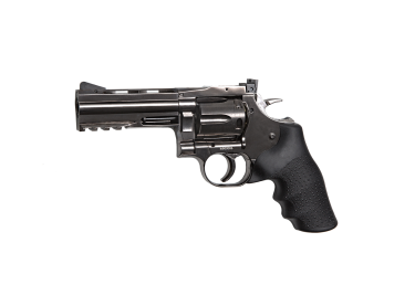 Revolver Dan Wesson 715, 4" Steel Grey - 4,5 mm Co2 Bbs Acero