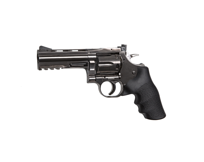 Revolver Dan Wesson 715, 4" Steel Grey - 4,5 mm Co2 Bbs Acero